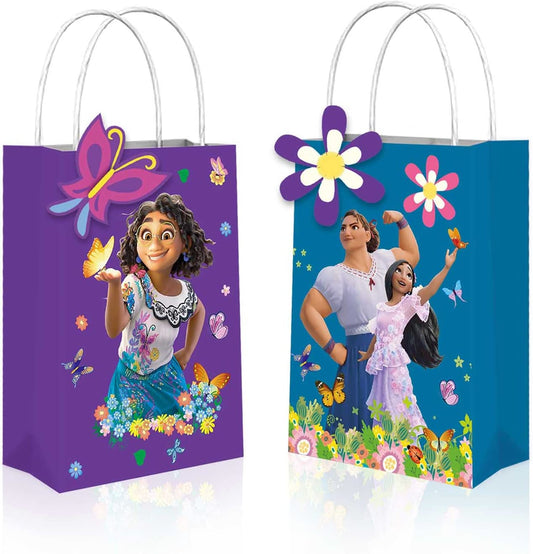 Encanto Create Your Own Paper Kraft Bags 8 Pack