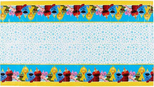 Sesame Street Plastic Tablecloth 243cm x 137cm