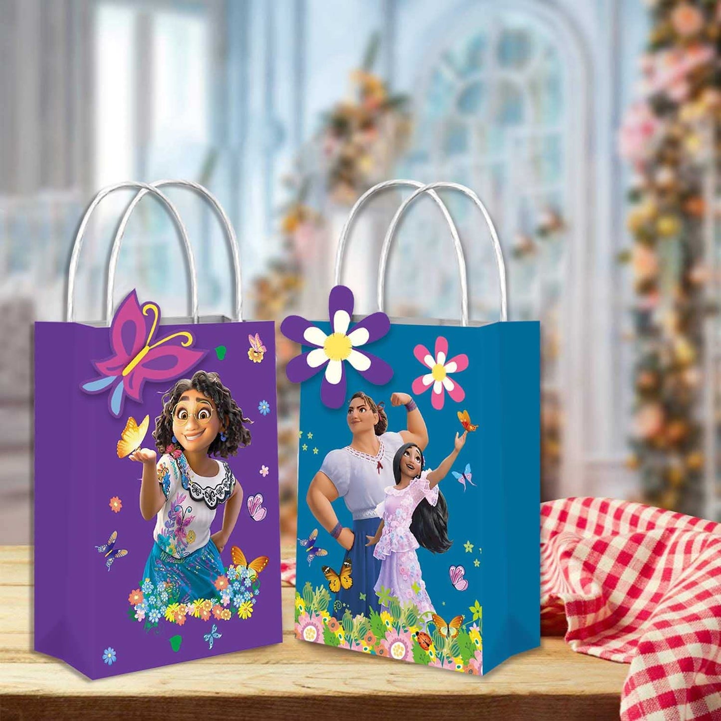 Encanto Create Your Own Paper Kraft Bags 8 Pack