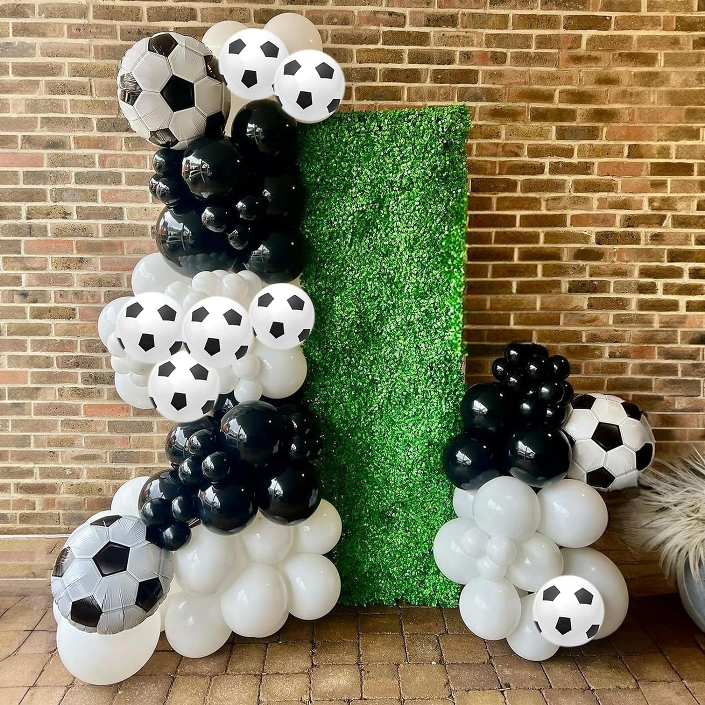 Soccer Theme Balloon Garland Kit for FIFA World Cup Euros Party Decorations