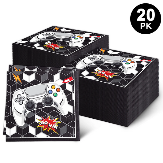 Video Gaming Luncheon Napkins 20 Pack
