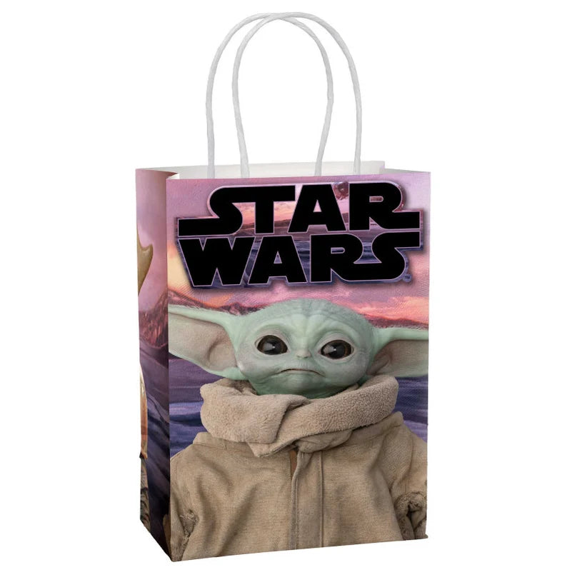 Star Wars The Mandalorian Create Your Own Paper Kraft Bags 8 Pack