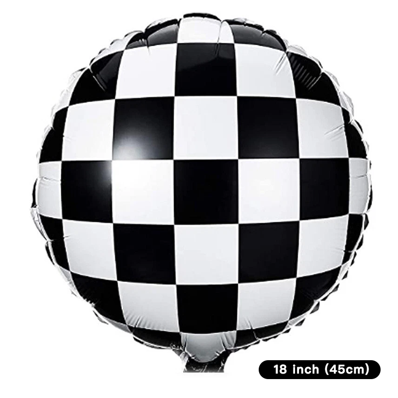 Motorbike Racing Car Big Wheel Foil Balloons 5 Pack
