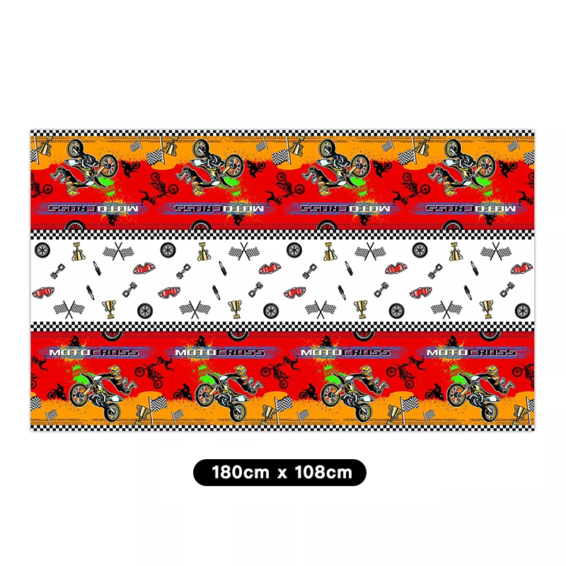 Motorcycle Table Cover Plastic 180cm x 108cm