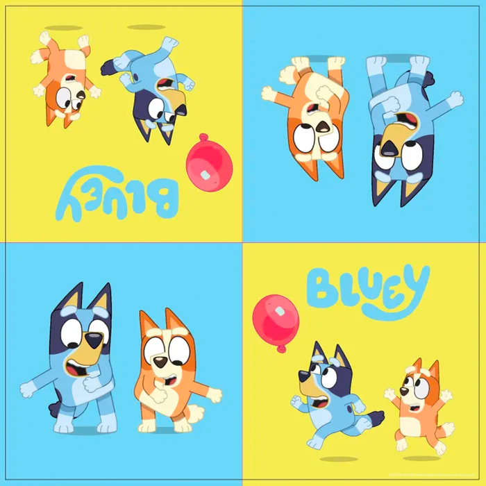 Bluey Lunch Napkins 16 Pack