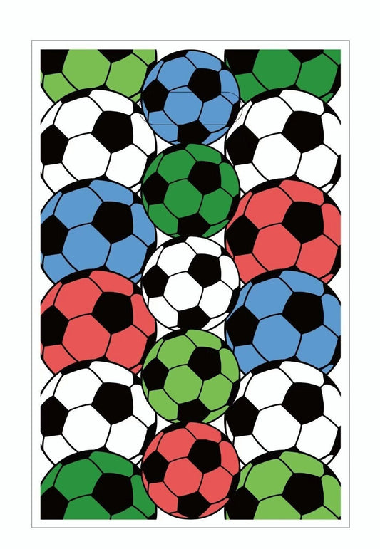 Soccer Plastic Loot Bags 10 Pack