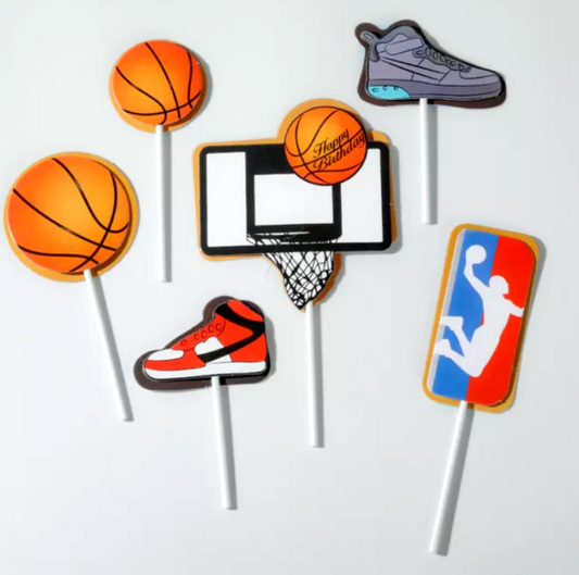 Basketball Birthday Cake Topper Decorations