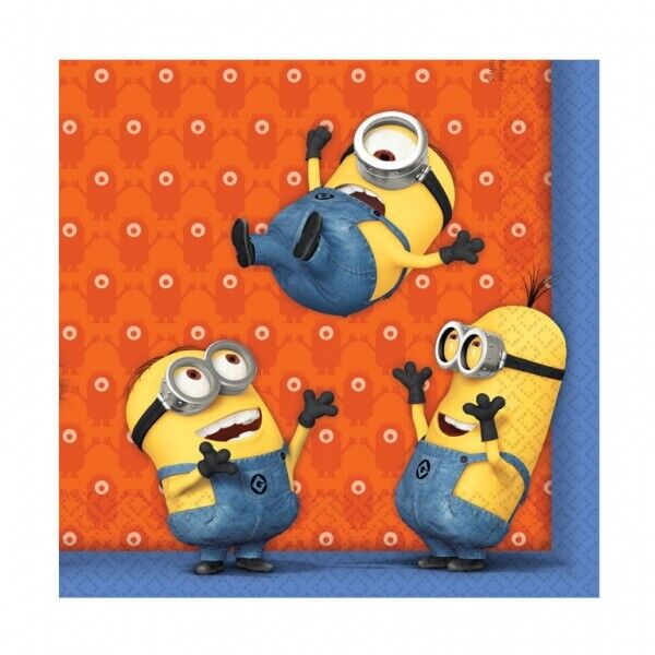 Despicable Me Minions Luncheon Napkins 20 Pack