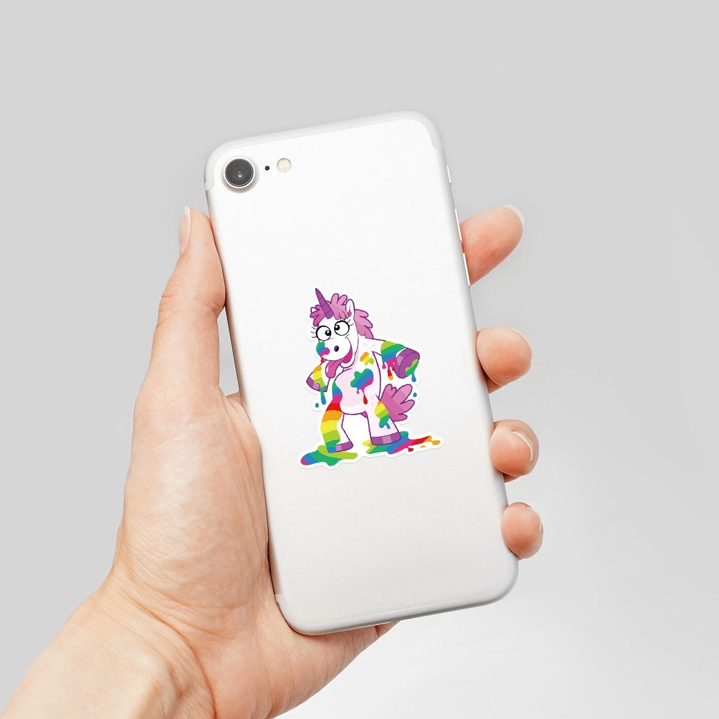 50pcs Unicorn Theme Vinyl Stickers