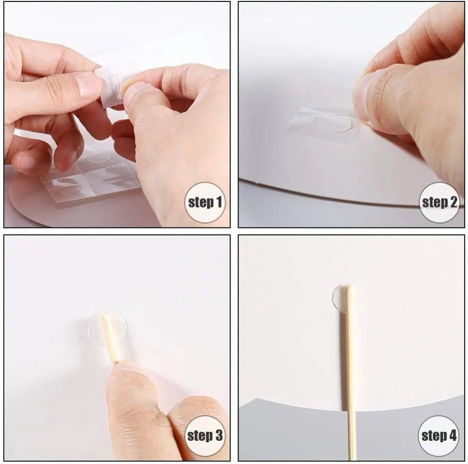 Mermaid Theme Glitter Birthday Cake Topper