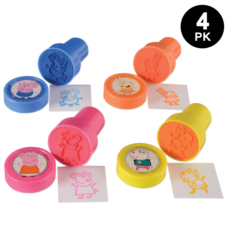 Peppa Pig Confetti Party Stamper Set 4 Pack