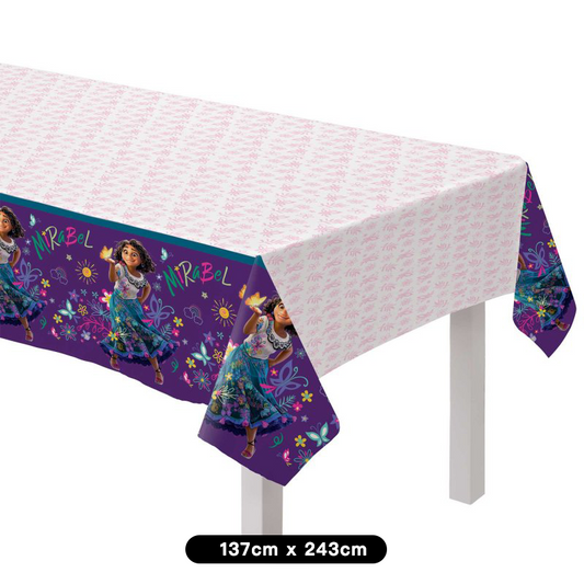 Encanto Paper Tablecloth Table Cover 243cm x 137cm