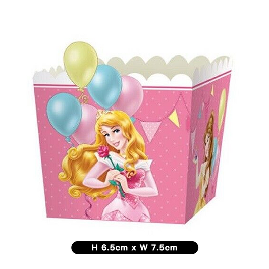 Disney Princess Paper Treat Boxes 8 Pack