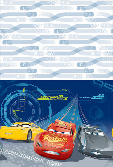 Disney Cars 3 Tablecloth Plastic
