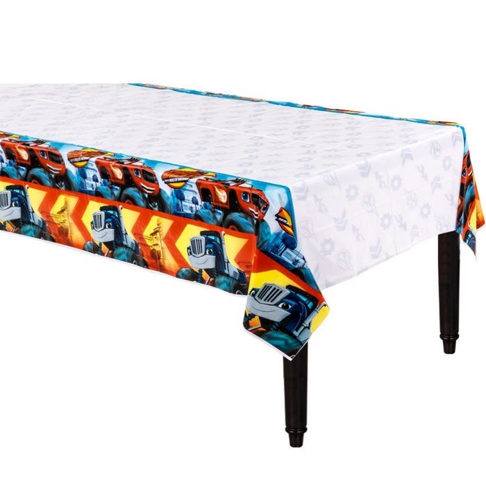 Blaze & The Monster Machines Table Cover Plastic 243cm x 137cm