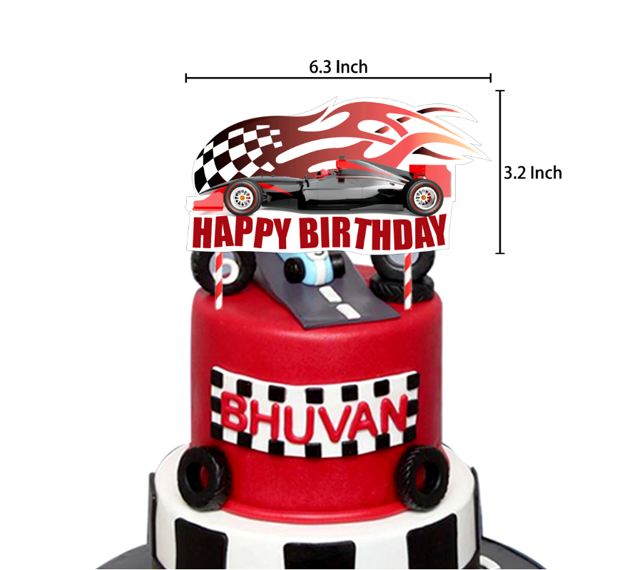 Racing Car Party Set Sports Theme Birthday Party Decoration