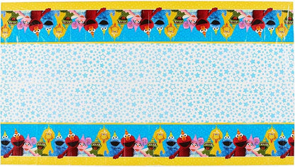 Sesame Street Plastic Tablecloth Table Cover 243cm x 137cm