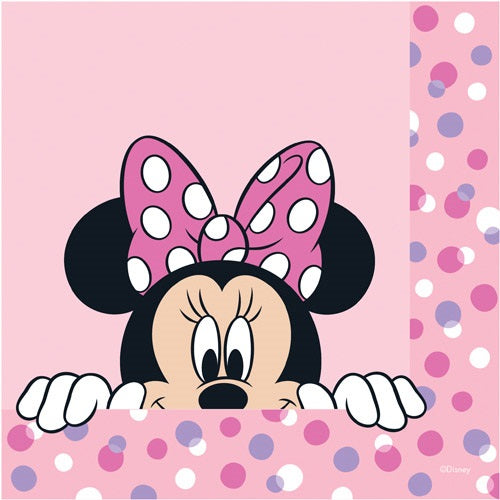 Minnie Mouse Luncheon Napkins 20PK