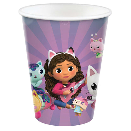 Gabby's Dollhouse 266ml 9oz Paper Cups 8PK