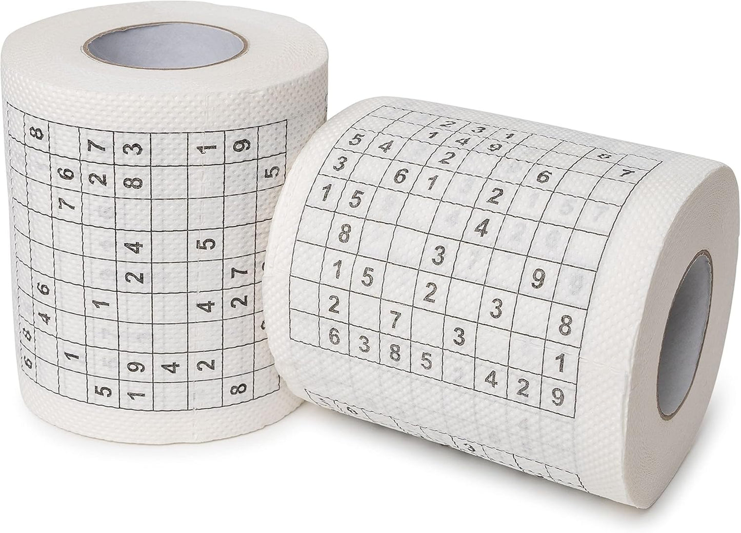 Sudoku + US Dollar Funny Toilet Paper Roll 4 Pack