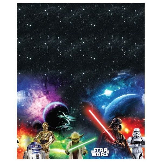 Star Wars Plastic Tablecloth Table Cover 240cm x 110cm