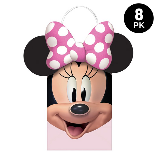 Minnie Mouse Forever Create Your Own Paper Kraft Bags 8PK