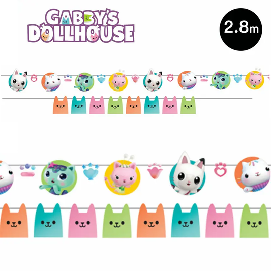 Gabby's Dollhouse Garland Banner Kit 2.8M