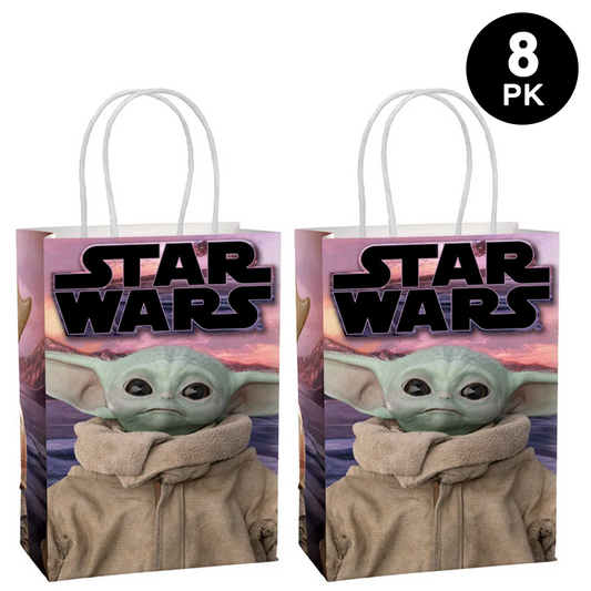 Star Wars The Mandalorian Create Your Own Paper Kraft Bags 8PK