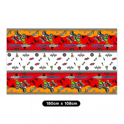 Motorcycle Table Cover Plastic 180cm x 108cm