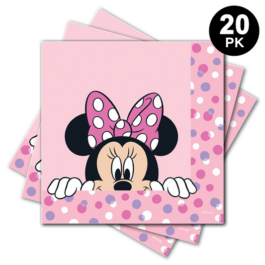 Minnie Mouse Luncheon Napkins 20PK