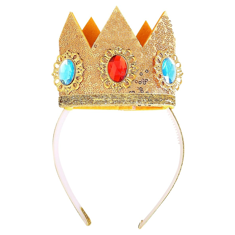 Set of 4 Princess Crown Accessories Kit Cosplay Costume Party Favours