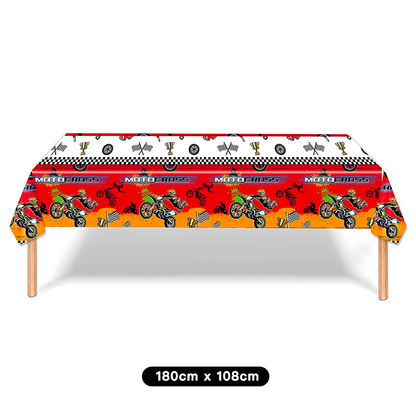 Motorcycle Table Cover Plastic 180cm x 108cm
