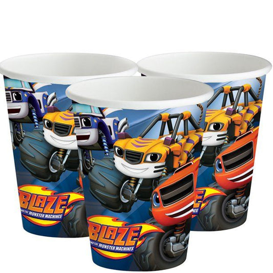 BLAZE & THE MONSTER MACHINES 9OZ CUP 8 PACK 266 mL